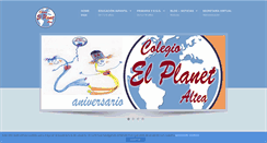 Desktop Screenshot of colegioelplanet.com